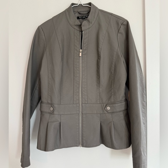 Baccini Faux Leather Jacket - Picture 1 of 5